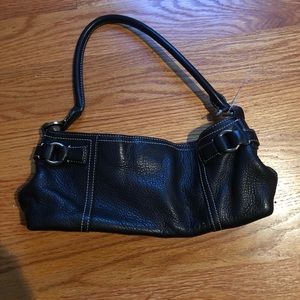 Ann Taylor Small Leather Hand Bag Single Handle